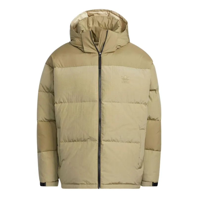 Adidas Originals Goose Down Jackets 'Tan' HS3481 sold by KicksCrew