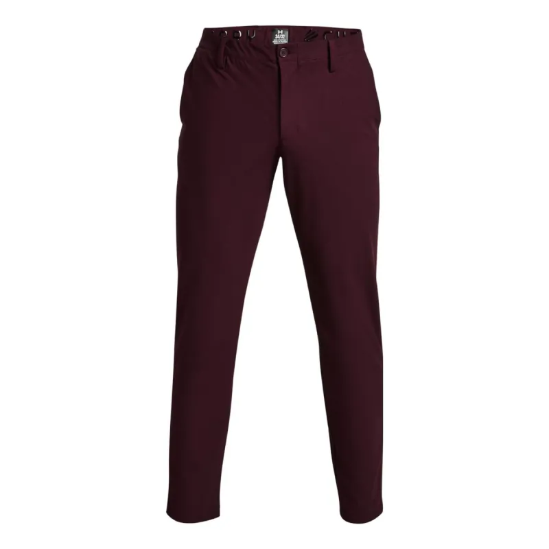 Under Armour Curry Tapered Pants 'Burgundy' 1379732-600 sold by KicksCrew