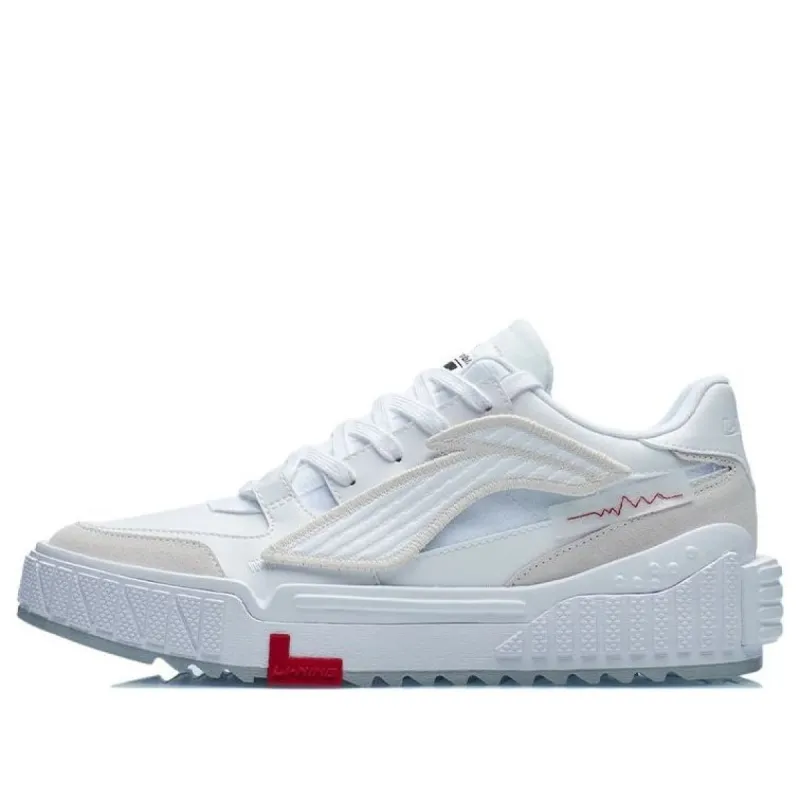 Li-Ning Attack Ace 'White Red' AGCR309-5 sold by KicksCrew