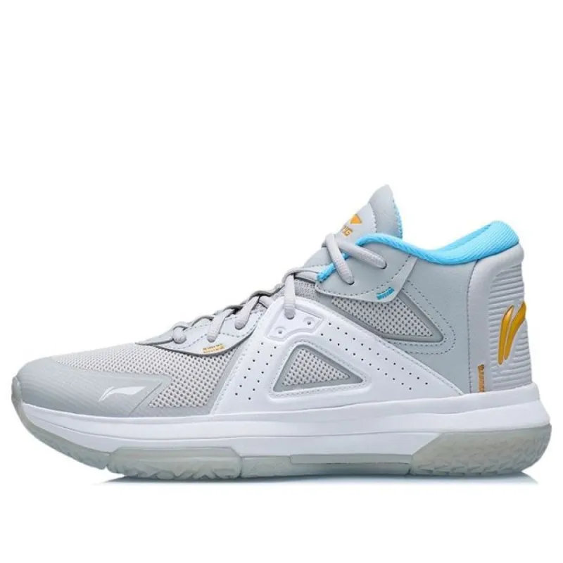 Li-Ning Team Emblem Mid 'Grey White' ABAR117-4 sold by KicksCrew