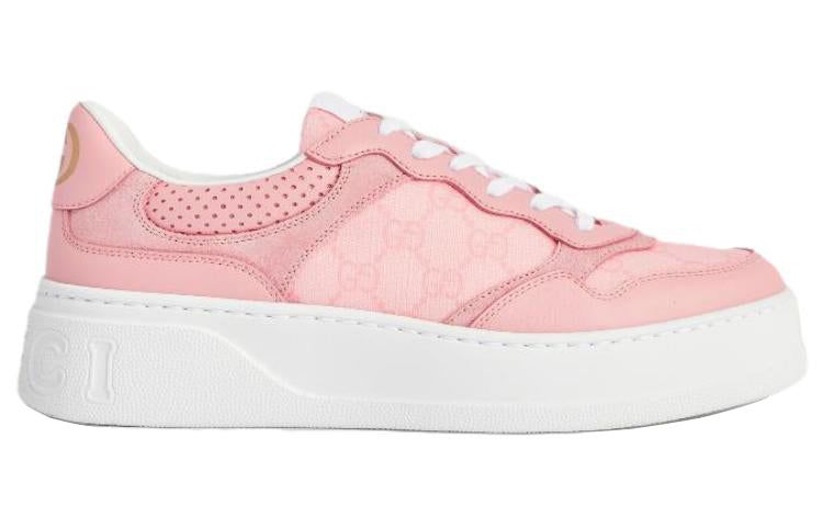 (WMNS) GUCCI GG sneaker Supreme 'Pink White' 700775-AAB3I-5863 sold by KicksCrew product image thumbnail 2