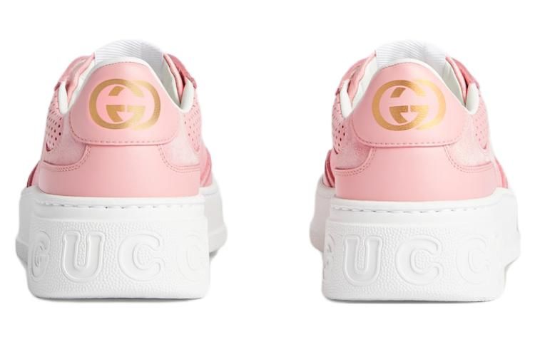 (WMNS) GUCCI GG sneaker Supreme 'Pink White' 700775-AAB3I-5863 sold by KicksCrew product image thumbnail 4