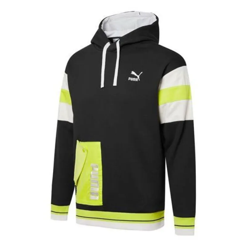 Puma Retro Logo ColorBlock 'Black' 534679-01 sold by KicksCrew