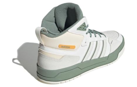 Adidas Neo 100DB Basketball Shoes 'Grey White Olive Green' IG1572 sold by KicksCrew