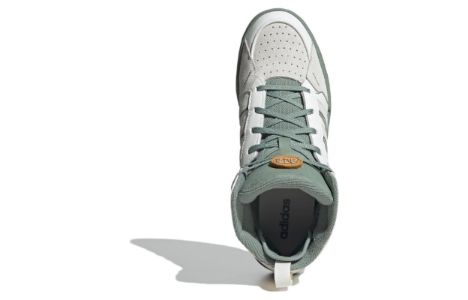 Adidas Neo 100DB Basketball Shoes 'Grey White Olive Green' IG1572 sold by KicksCrew