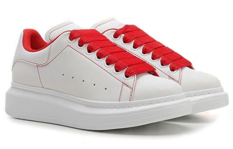 (WMNS) Alexander McQueen Larry Sneakers 'White Red' 676698W4RJ19676 sold by KicksCrew product image thumbnail 2