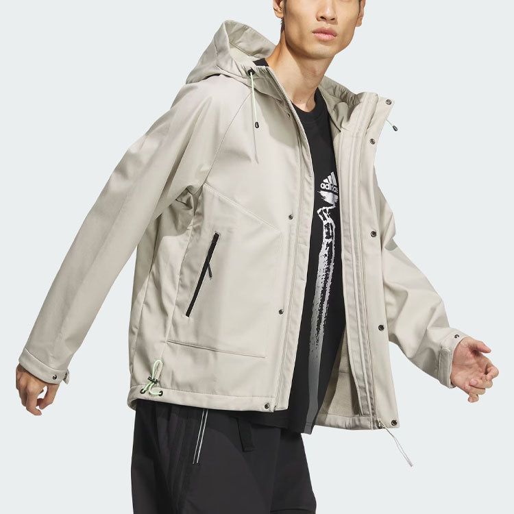 adidas City Escape Jacket 'White' JE8575 sold by KicksCrew product image thumbnail 5