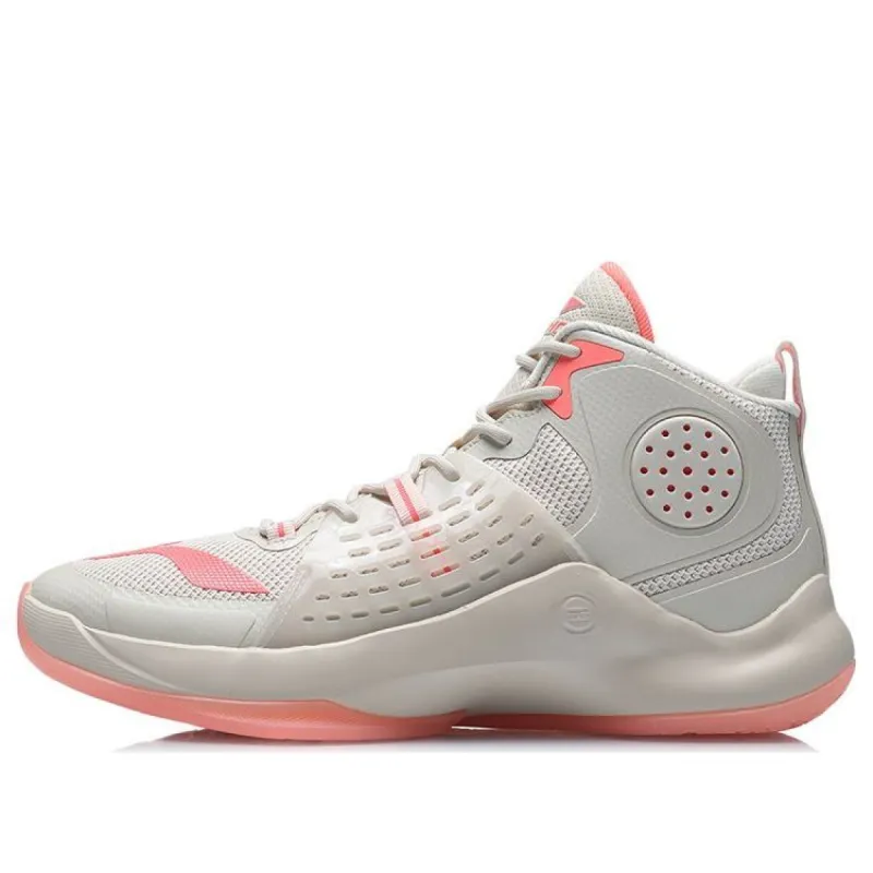 Li-Ning Basketball Casual Shoes 'Grey Red' ABAR065-2 sold by KicksCrew