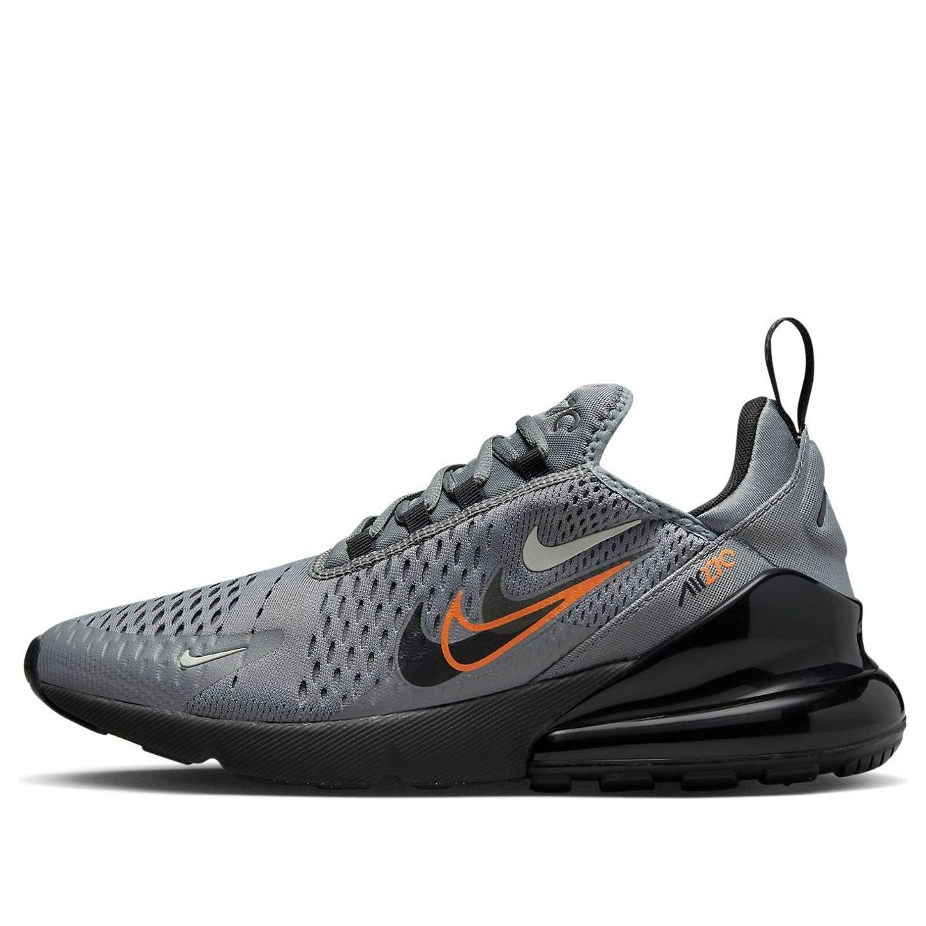 Nike Air Max 270 'Multi-Swoosh Smoke Grey Mandarin' FN7811-001 sold by KicksCrew
