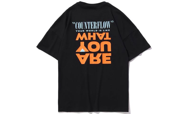 Li-Ning Counterflow Graphic T-shirt 'Black' AHSQ352-1 sold by KicksCrew product image thumbnail 2