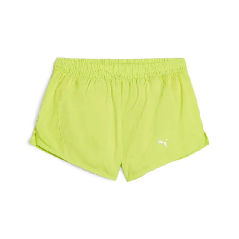 (WMNS) PUMA RUN FAVOURITE Velocity 3 Inch Running Shorts 'Neon Green' 523178-39 sold by KicksCrew