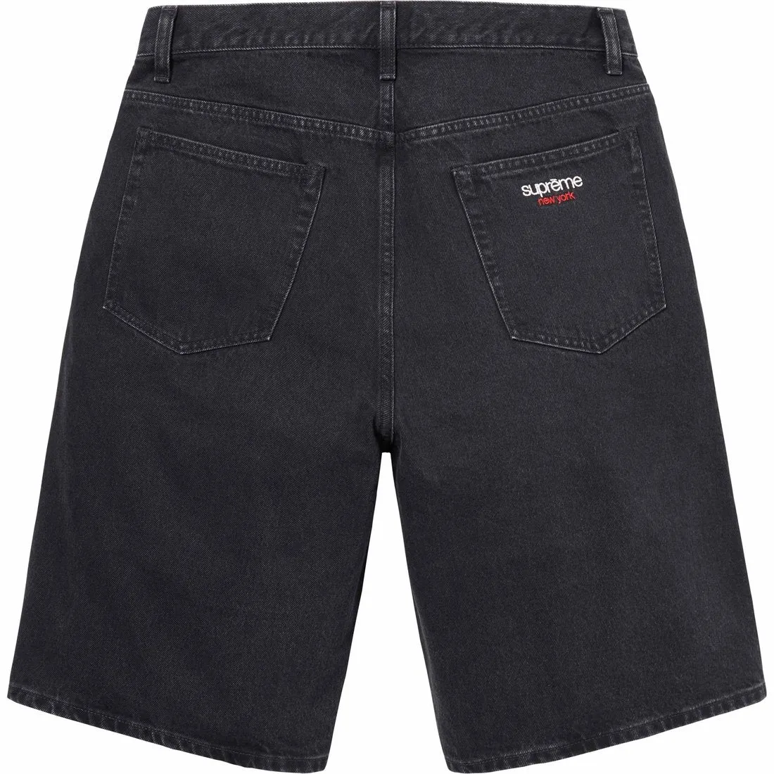 Supreme Baggy Denim Short 'Black' SUP-SS24-196 sold by KicksCrew product image thumbnail 2