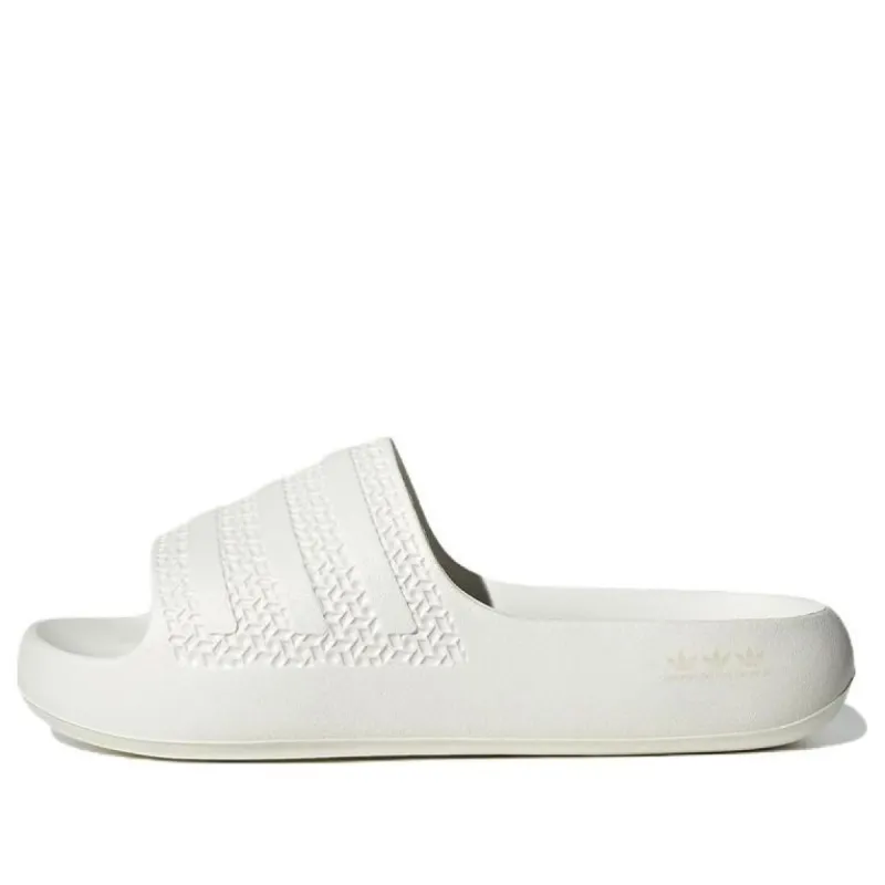 (WMNS) adidas Adilette Ayoon Slide 'Triple White' GV9536 sold by KicksCrew