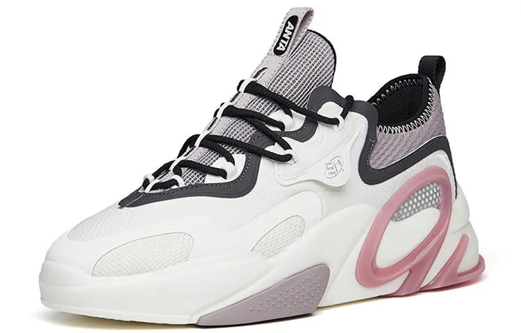 (WMNS) ANTA AT91 'White Pink Mauve' 122218072-3 sold by KicksCrew product image thumbnail 2