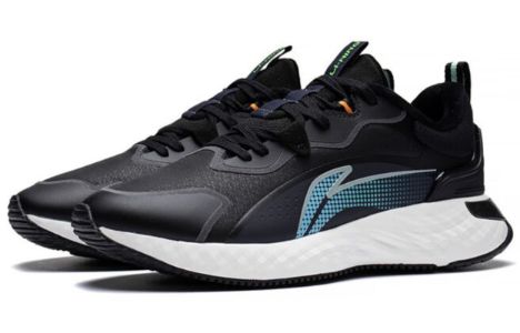 Li-Ning Cloud Shield 'Black White Blue' AGLS219-2 sold by KicksCrew