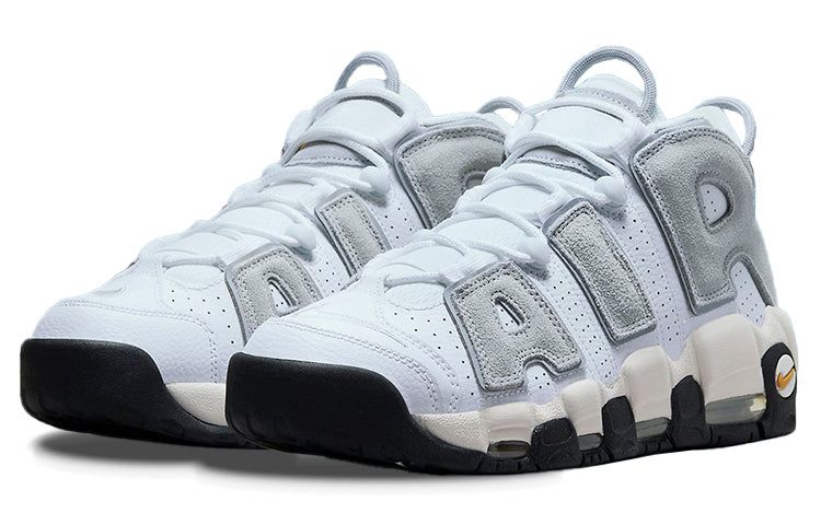 Nike Air More Uptempo air 'Wolf Grey Solar Flare' DZ4516-100 sold by KicksCrew product image thumbnail 3