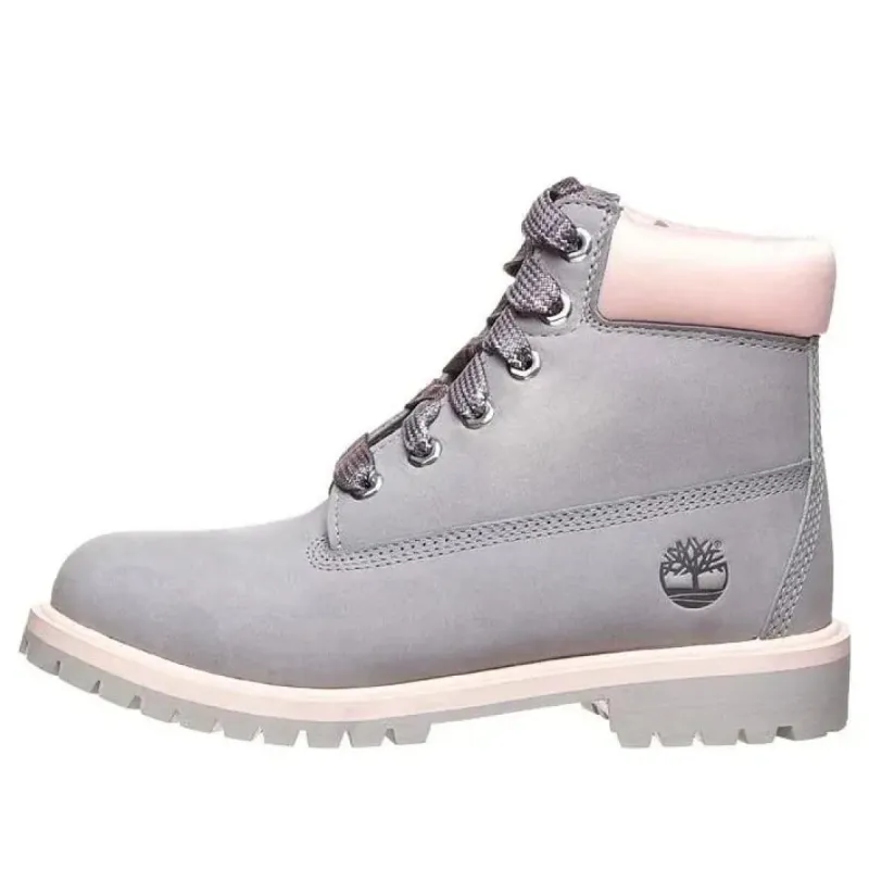 (GS) Timberland 6 Inch Premium Waterproof Boots 'Grey' A41TG sold by KicksCrew