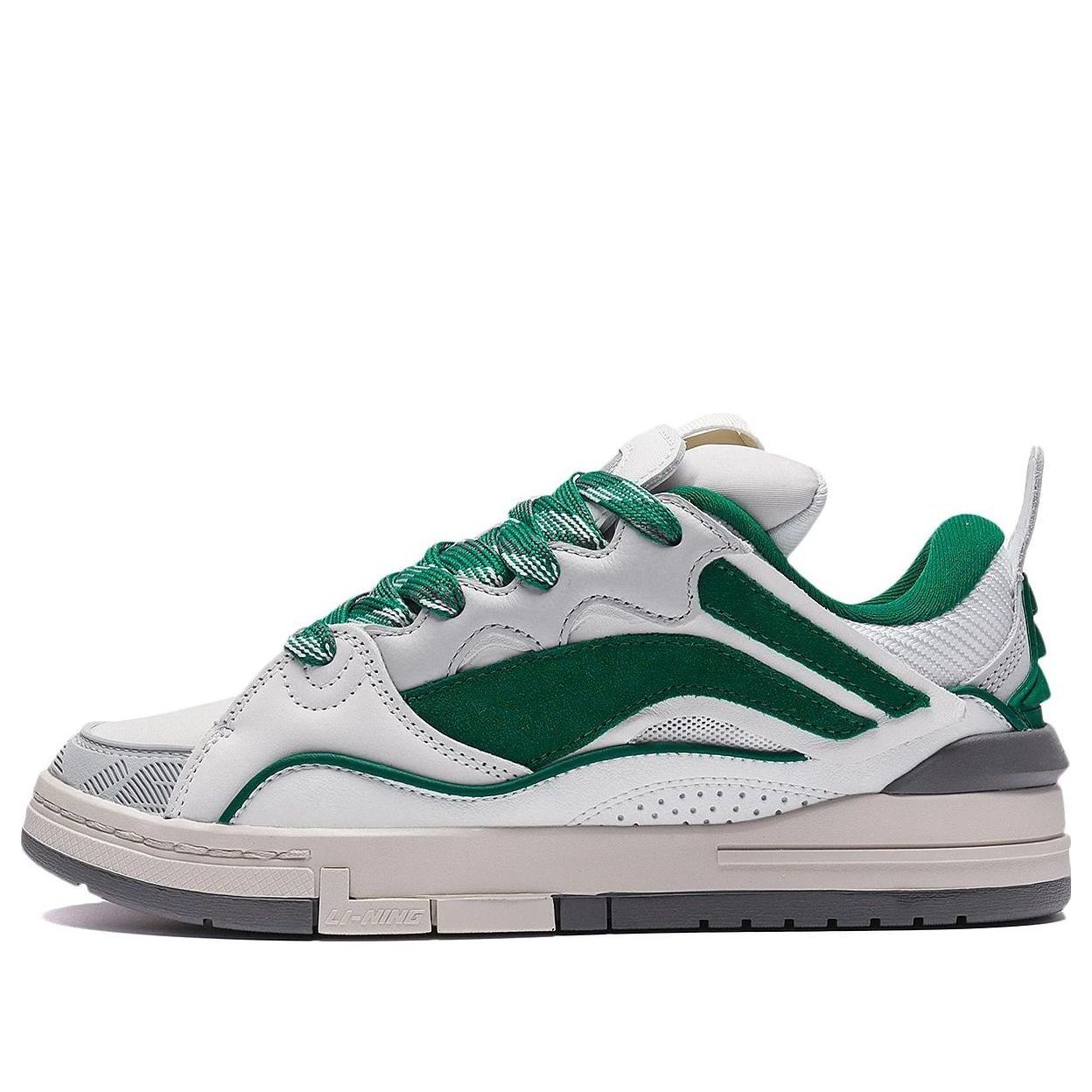 (WMNS) Li-Ning Superwave Golden 'White Green' AECS074-2 sold by KicksCrew