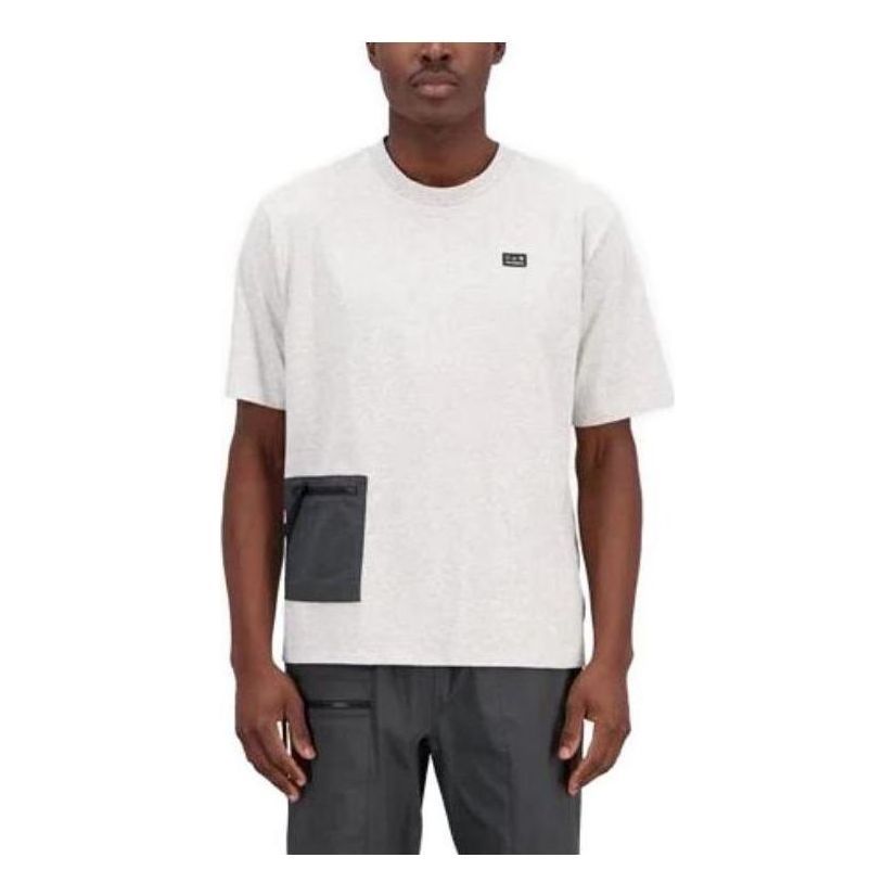 New Balance AT Cotton Jersey Short Sleeve T-shirt 'Spinnex Grey' MT31534-SXY sold by KicksCrew