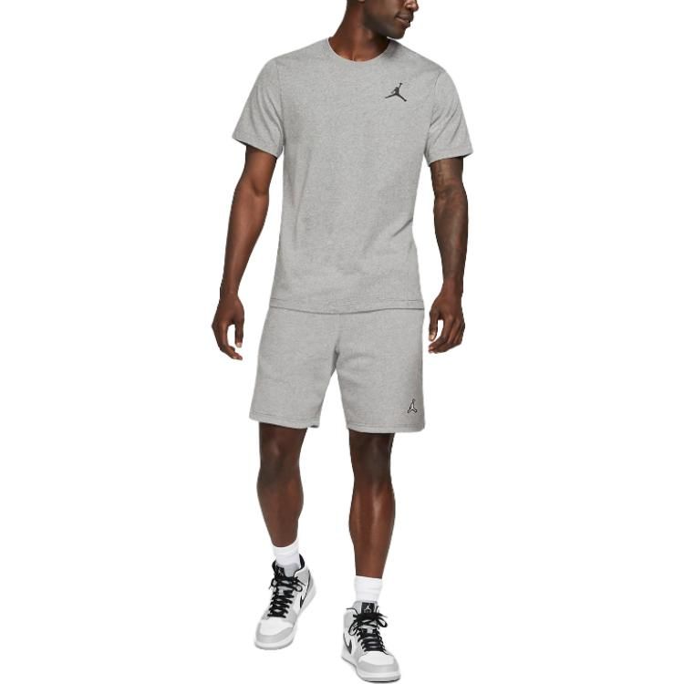 Air Jordan Jumpman Short-Sleeve T-Shirt 'Carbon Heather' DC7485-091 sold by KicksCrew product image thumbnail 3
