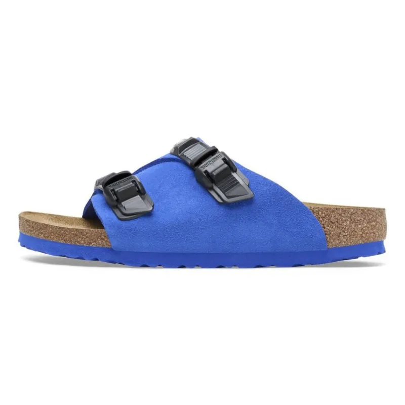 Birkenstock Zürich Tech Suede Leather Sandals 'Ultra Blue' 1026800 sold by KicksCrew