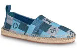 (WMNS) LOUIS VUITTON Starboard Shoes 'Blue Monogram' 1A65PQ sold by KicksCrew