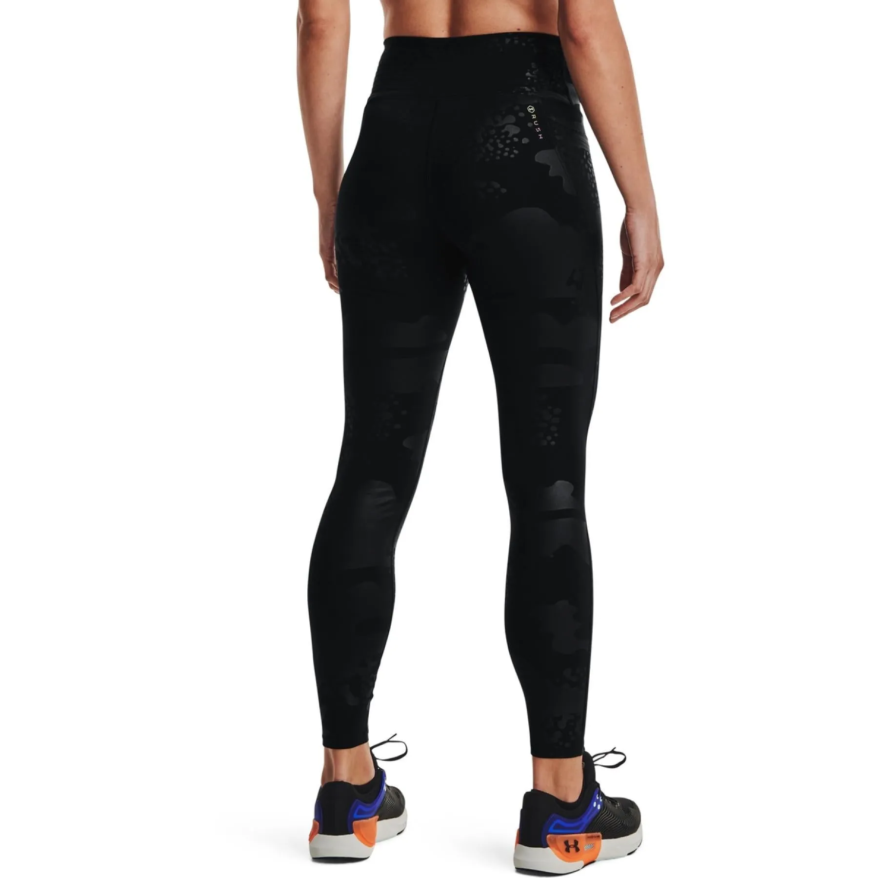 (WMNS) Under Armour Rush Tona Legging 'Black' 1361025-001 sold by KicksCrew product image thumbnail 2