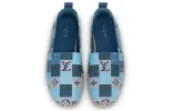 (WMNS) LOUIS VUITTON Starboard Shoes 'Blue Monogram' 1A65PQ sold by KicksCrew