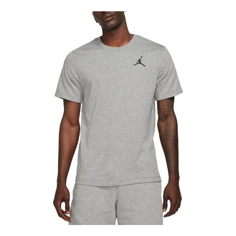 Air Jordan Jumpman Short-Sleeve T-Shirt 'Carbon Heather' DC7485-091 sold by KicksCrew
