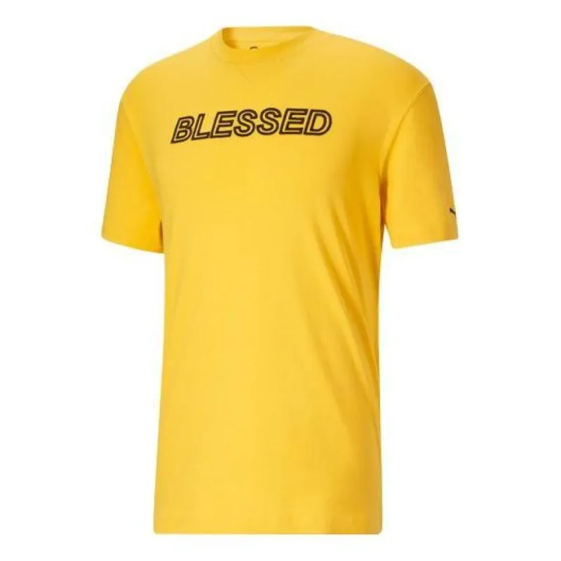 Puma x Neymar Jr Tee 'BLESSED' 534504-79 sold by KicksCrew