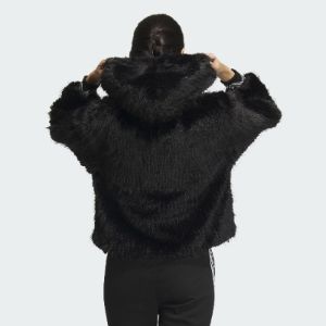 (WMNS) Adidas Originals X Feifei Ruan CNY FUR Jackets 'Black' IX4226 sold by KicksCrew