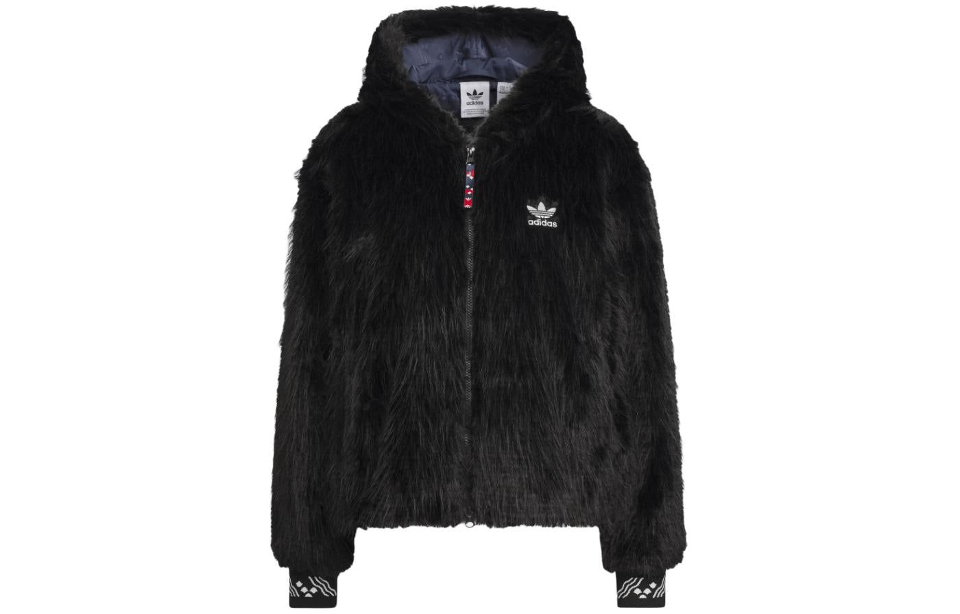 最新☆アディダスレディース☆PUFFED LONG FUR JACKET 選べる2色 org.jpg