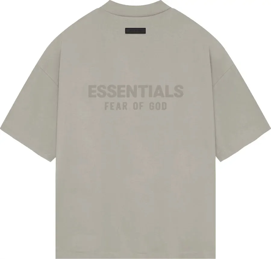 Fear of God Essentials SS24 V Neck T-Shirt 'Seal' 125SP244215F sold by KicksCrew product image thumbnail 2
