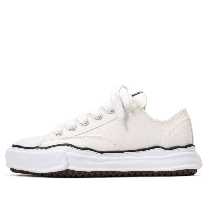 Maison MIHARA YASUHIRO PETERSON OG Sole Canvas Low-top Sneaker 'White' A01FW702-WHT sold by KicksCrew
