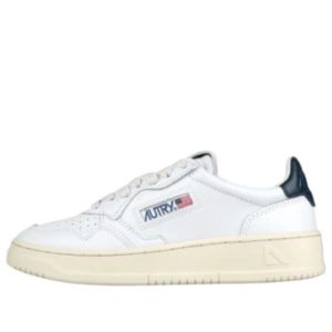 (WMNS) Autry Medalist Leather Low 'White Dark Blue' AULW-LL12 sold by KicksCrew