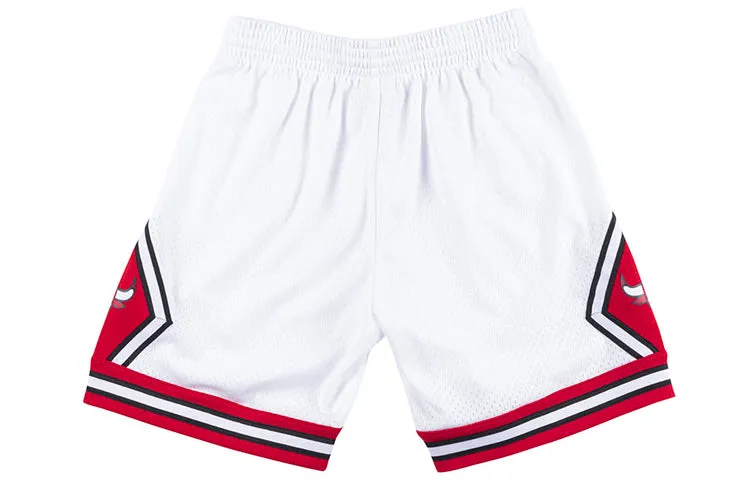 Mitchell & Ness NBA Swingman Shorts Chicago Bulls 1997-98 'White Red' SMSHCP18151-CBUWHIT97 sold by KicksCrew product image thumbnail 2