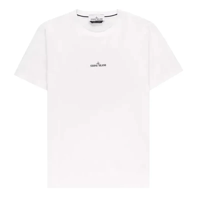STONE ISLAND Back Logo T-shirt 'White' 78152NS89-V0001 sold by KicksCrew