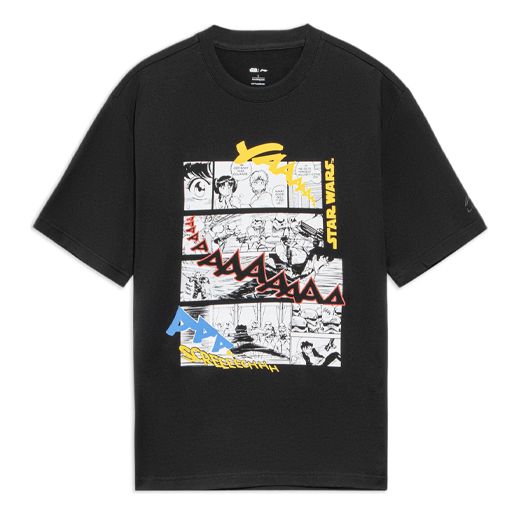 Li-Ning x Star Wars Comic Graphic T-shirt 'Black' AHSS573-3 sold by KicksCrew
