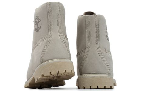(WMNS) Timberland Paninara Collarless 6 Inch Waterproof Boots 'Light Grey Nubuck' A2M2S071 sold by KicksCrew