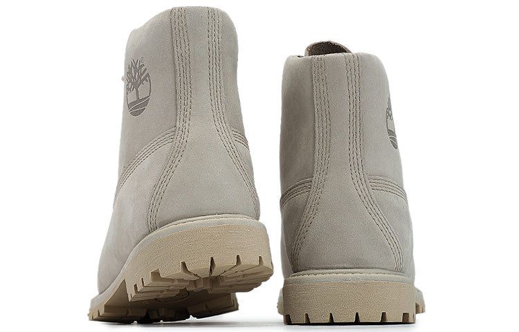 (WMNS) Timberland Paninara Collarless 6 Inch Waterproof Boots 'Light Grey Nubuck' A2M2S071 sold by KicksCrew product image thumbnail 3