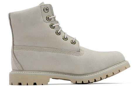 (WMNS) Timberland Paninara Collarless 6 Inch Waterproof Boots 'Light Grey Nubuck' A2M2S071 sold by KicksCrew