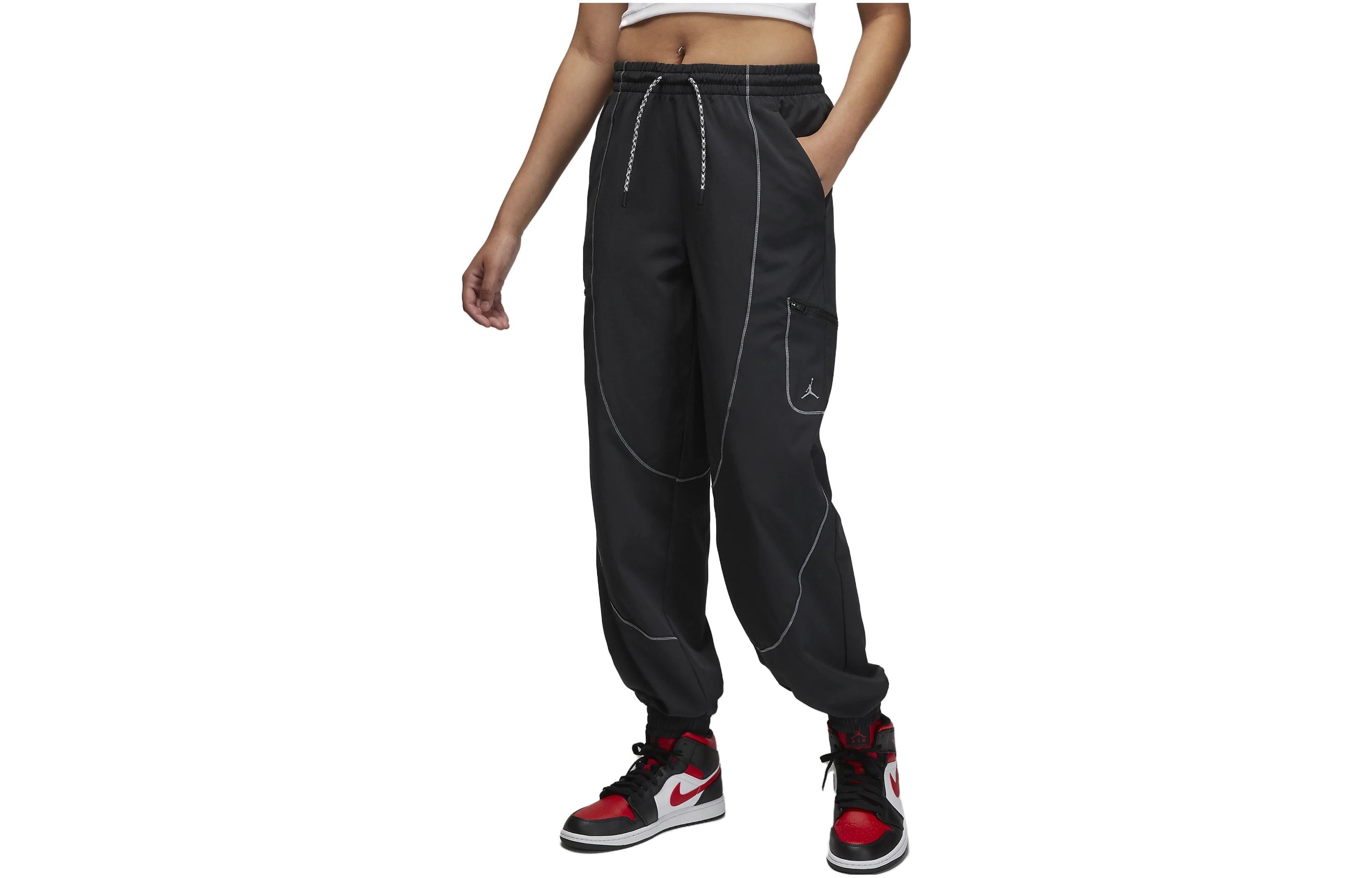 (WMNS) Air Jordan Sport Tunnel Pants 'Black' FB4659-010 sold by KicksCrew product image thumbnail 2