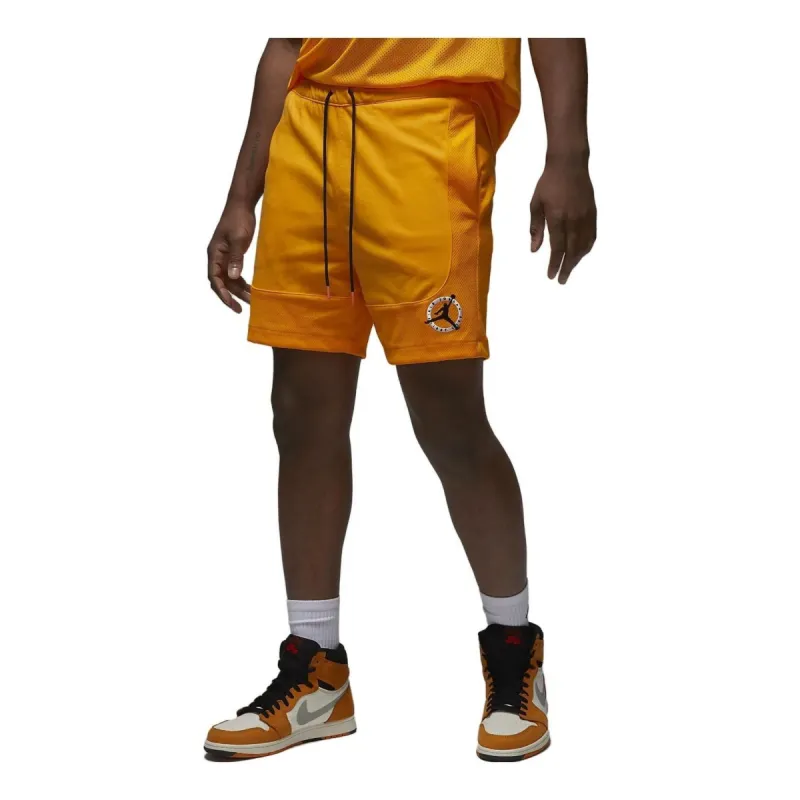 Air Jordan Flight MVP Mesh Shorts 'Sundial' DX9722-717 sold by KicksCrew