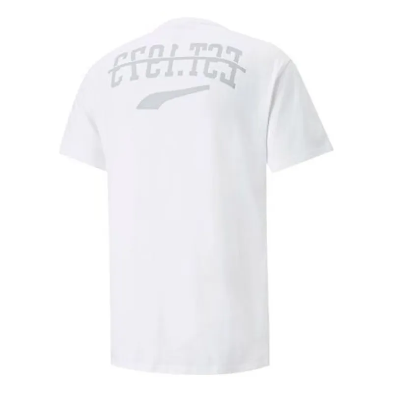 Puma Crew Neck Short Sleeve T-Shirt 'White' 534227-01 sold by KicksCrew