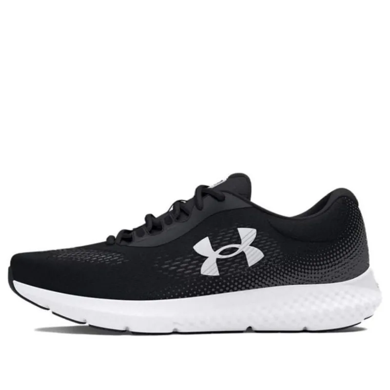 Under Armour Charged Rogue 4 4E Wide 'Black White' 3027004-001 sold by KicksCrew