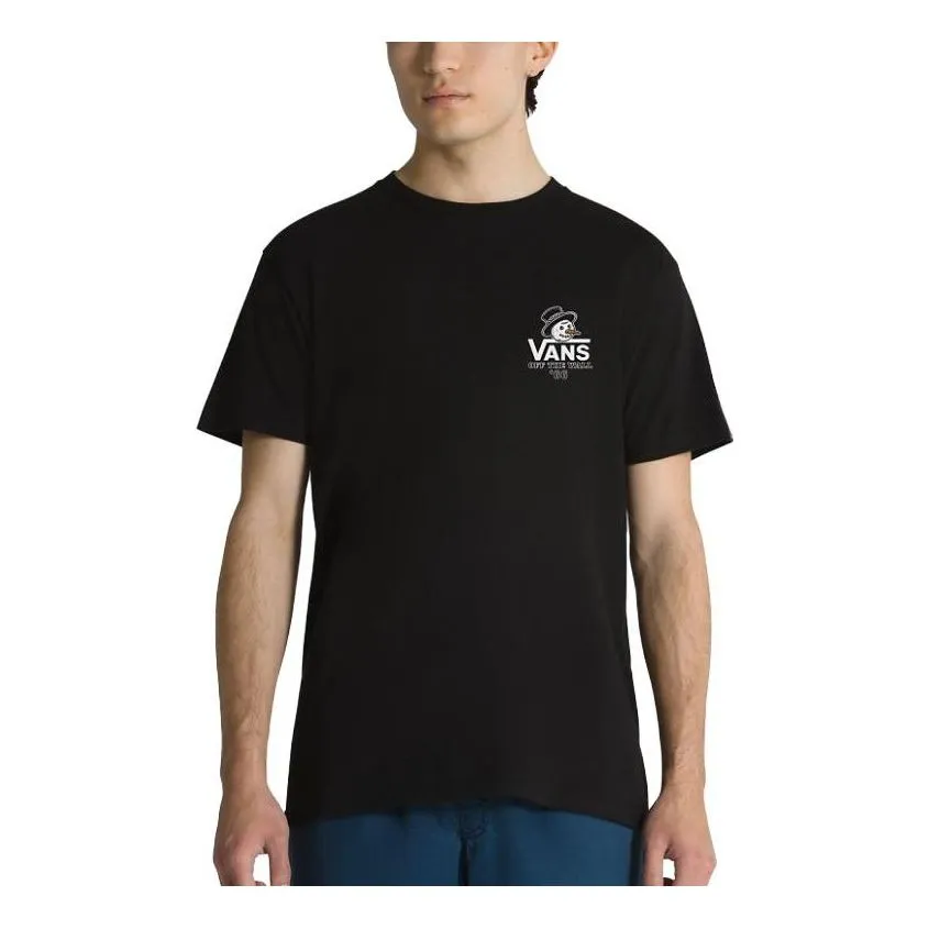 Vans Caught Up T-Shirt 'Black' VN000KPTBLK sold by KicksCrew