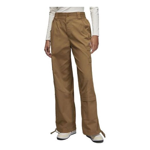 (WMNS) Air Jordan Heavyweight Chicago Pants 'Brown' FD7215-395 sold by KicksCrew