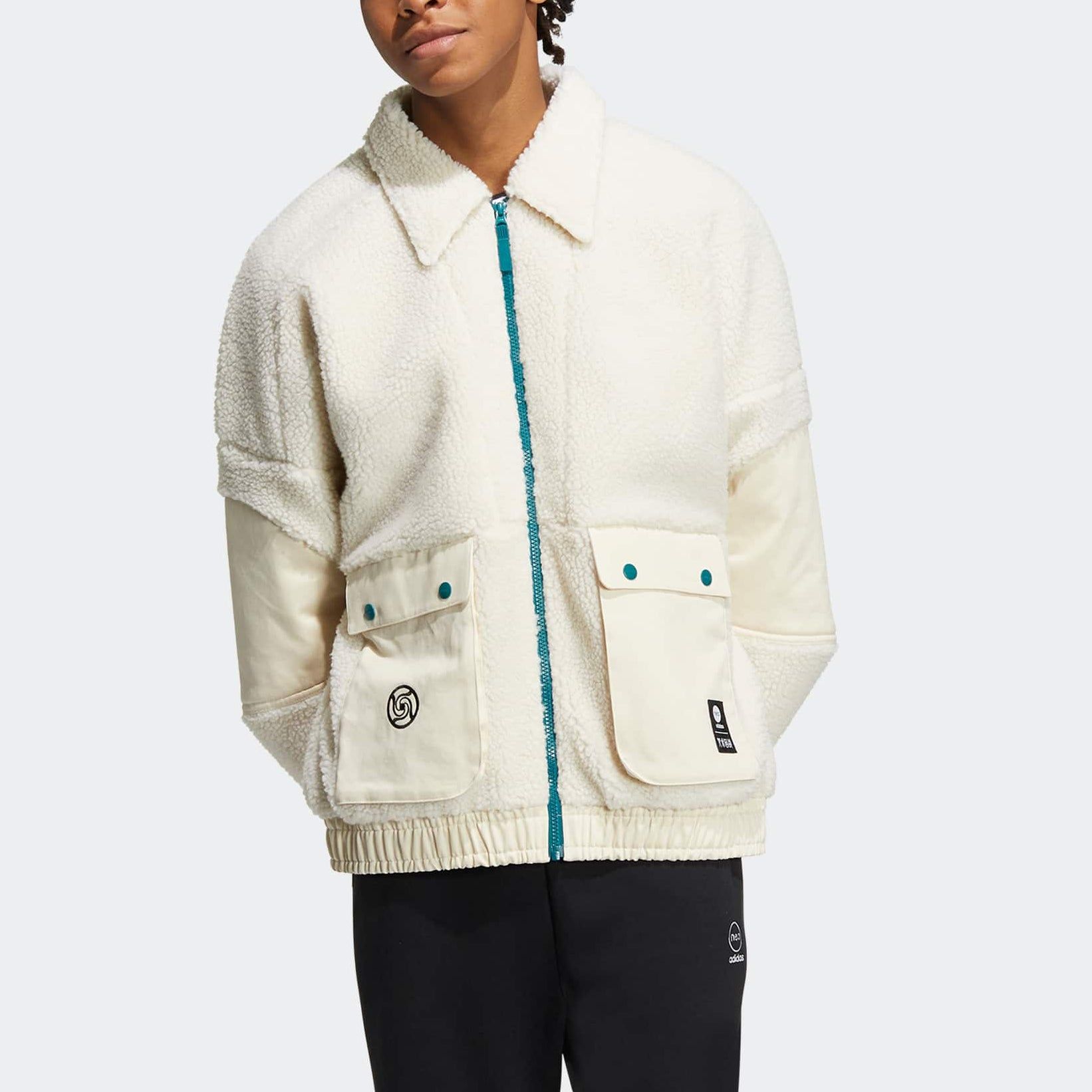 Adidas Neo x Jujutsu Kaisen Jackets 'White' HZ2427 | Parallel