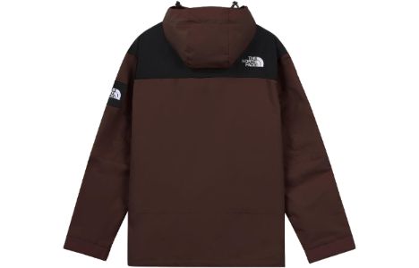 THE NORTH FACE Logo Mountain Jacket 'Brown' NI3BN62M sold by KicksCrew