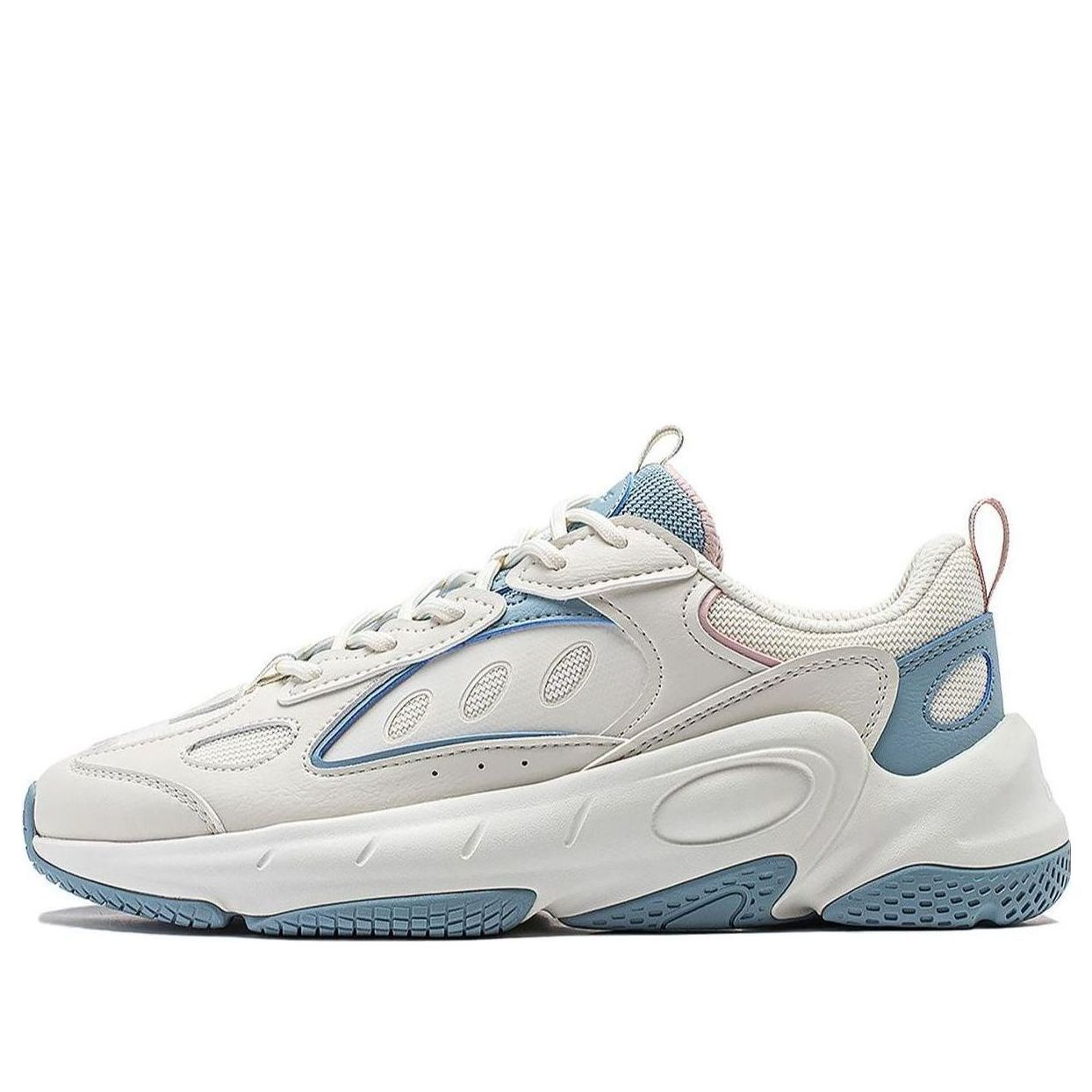 (WMNS) Li-Ning Wing Style 'White Blue' AGCT462-5 sold by KicksCrew